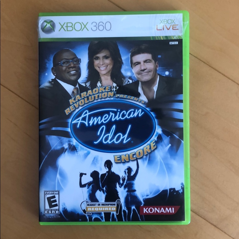 American Idol Encore XBOX360 Disc